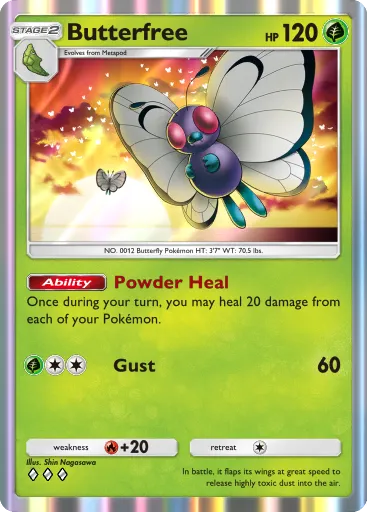 Butterfree card image