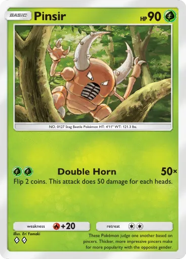 Pinsir card image