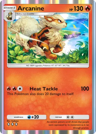 Arcanine card image