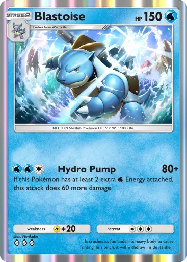 Blastoise card image