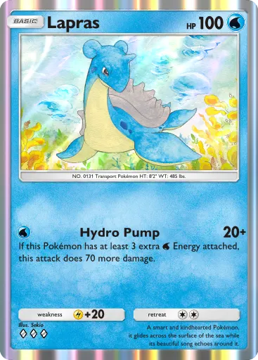 Lapras card image