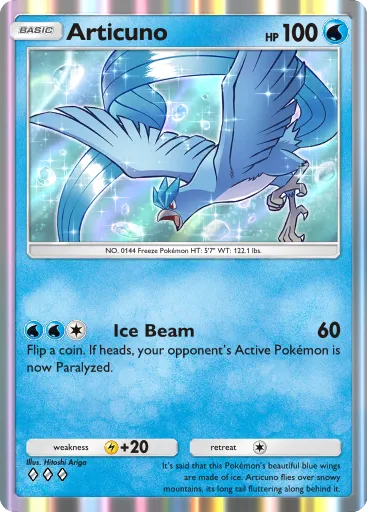 Articuno card image