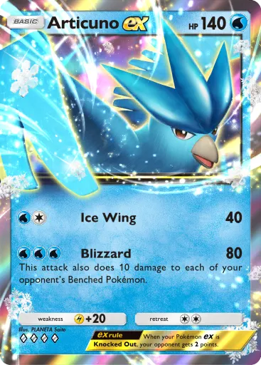 Articuno ex card image