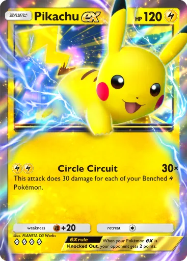 Pikachu ex #096