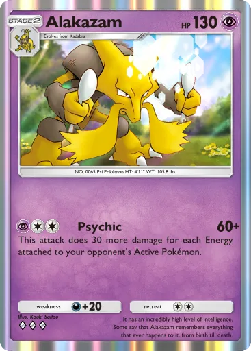 Alakazam card image
