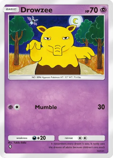Drowzee card image