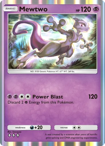 Mewtwo card image