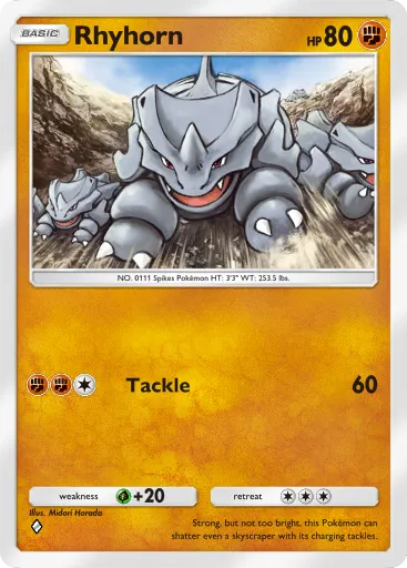 Rhyhorn card image