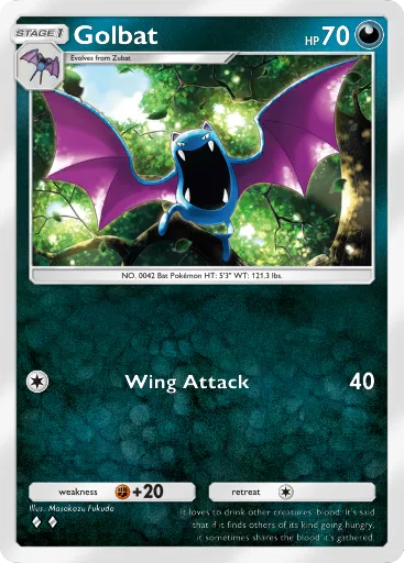 Golbat card image