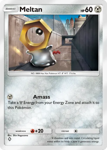 Meltan card image