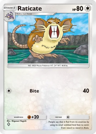 Raticate card image