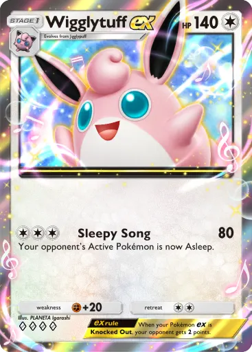 Wigglytuff ex card image