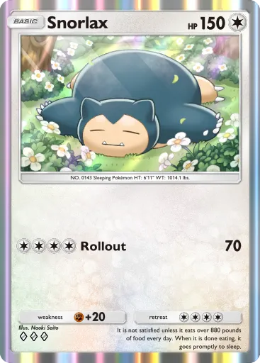 Snorlax card image