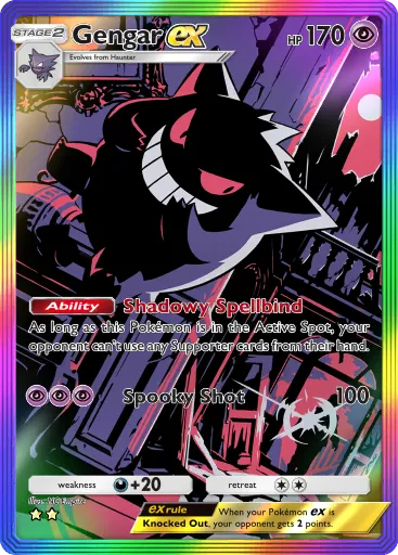 Gengar ex card image