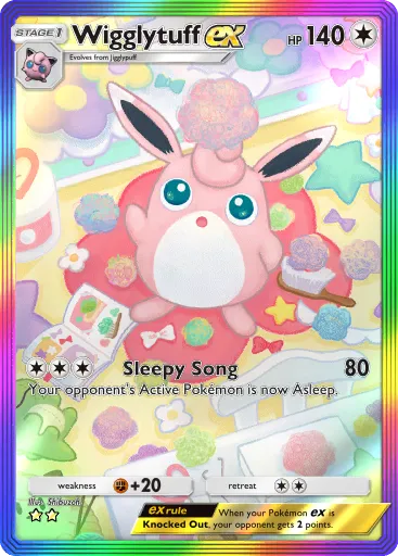 Wigglytuff ex card image