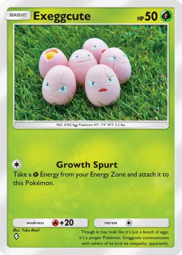 Exeggcute card image