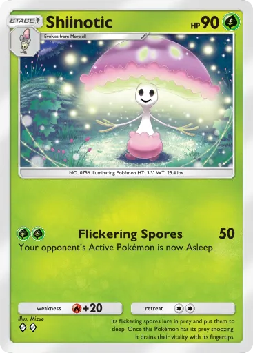 Shiinotic card image