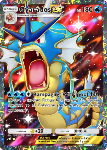 Gyarados ex card image