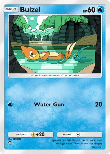 Buizel card image
