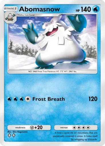 Abomasnow card image