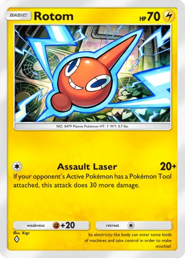 Rotom card image