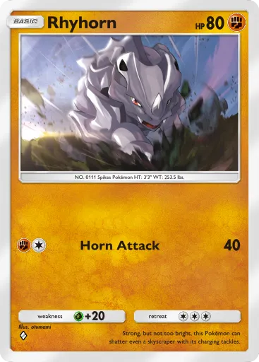 Rhyhorn card image