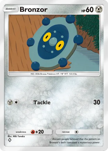 Bronzor card image