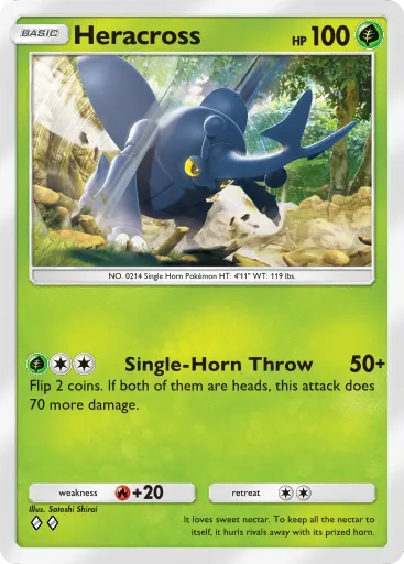 Heracross card image