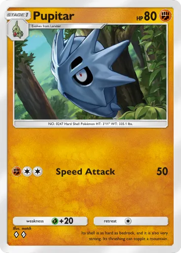 Pupitar card image