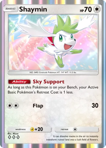 Shaymin card image