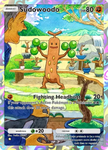 Sudowoodo card image