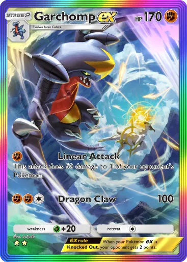 Garchomp ex card image