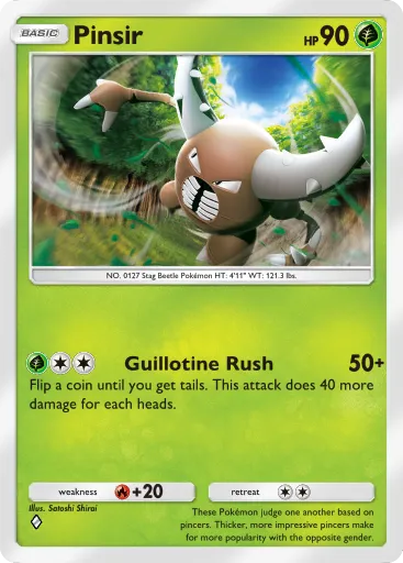 Pinsir card image