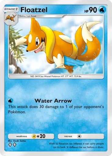Floatzel card image