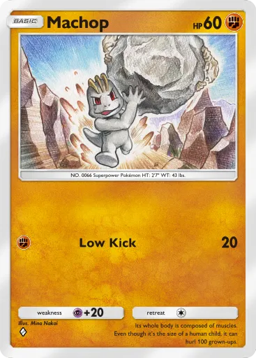 Machop card image