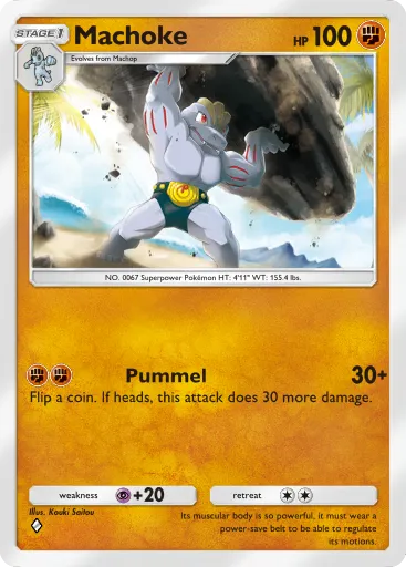 Machoke card image