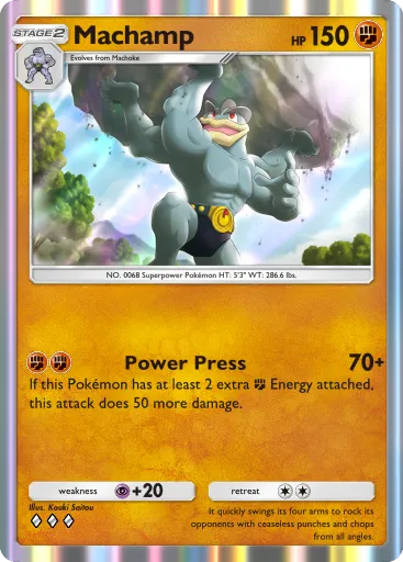 Machamp card image