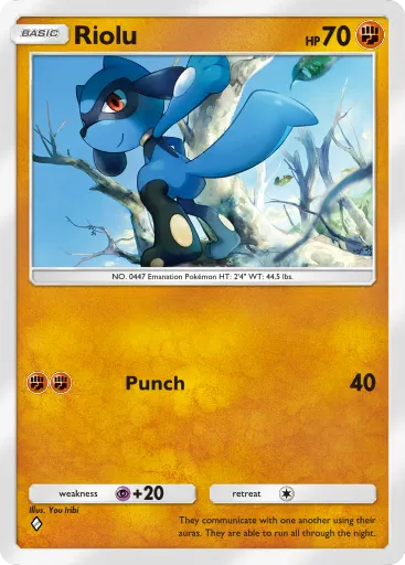Riolu card image