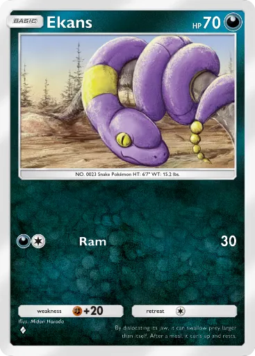 Ekans card image