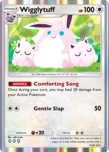 Wigglytuff card image