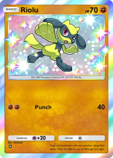 Riolu card image