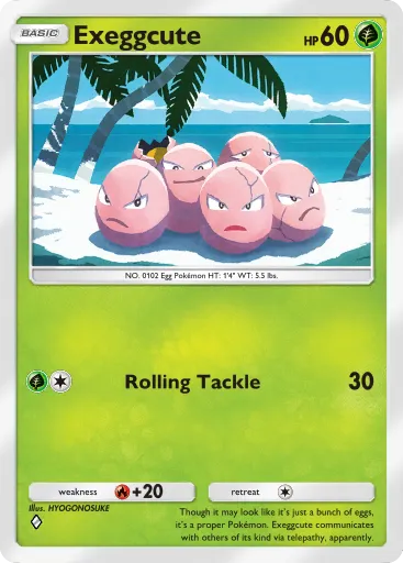 Exeggcute card image