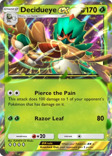 Decidueye ex card image