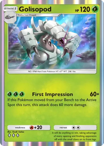 Golisopod card image