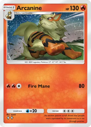 Arcanine card image