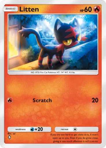 Litten card image