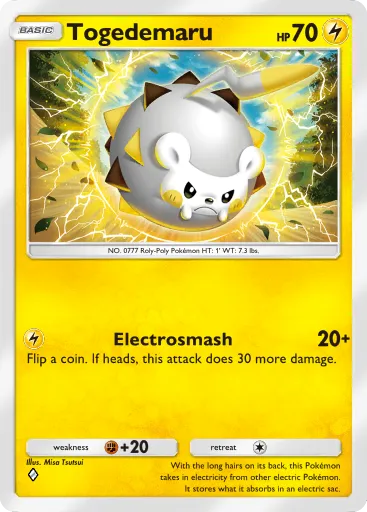Togedemaru card image