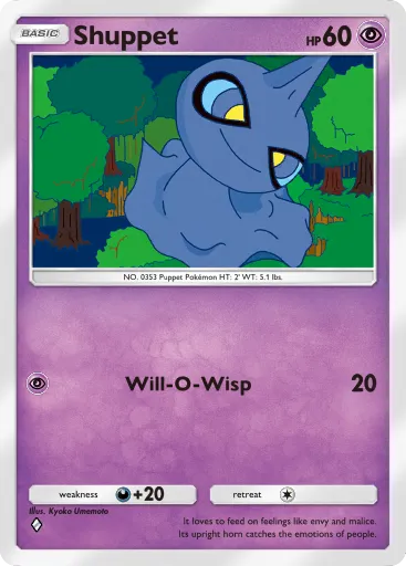 Shuppet card image