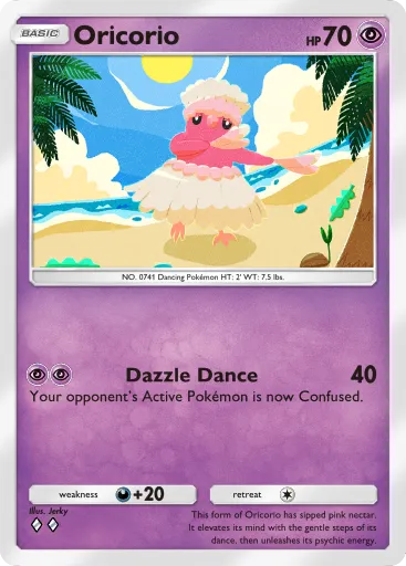 Oricorio card image