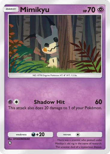 Mimikyu card image